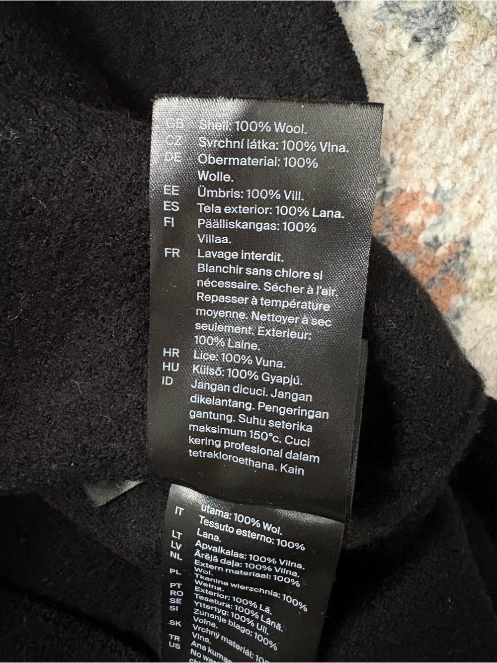 COS Boiled Wool Dress S - Picture 5 of 9